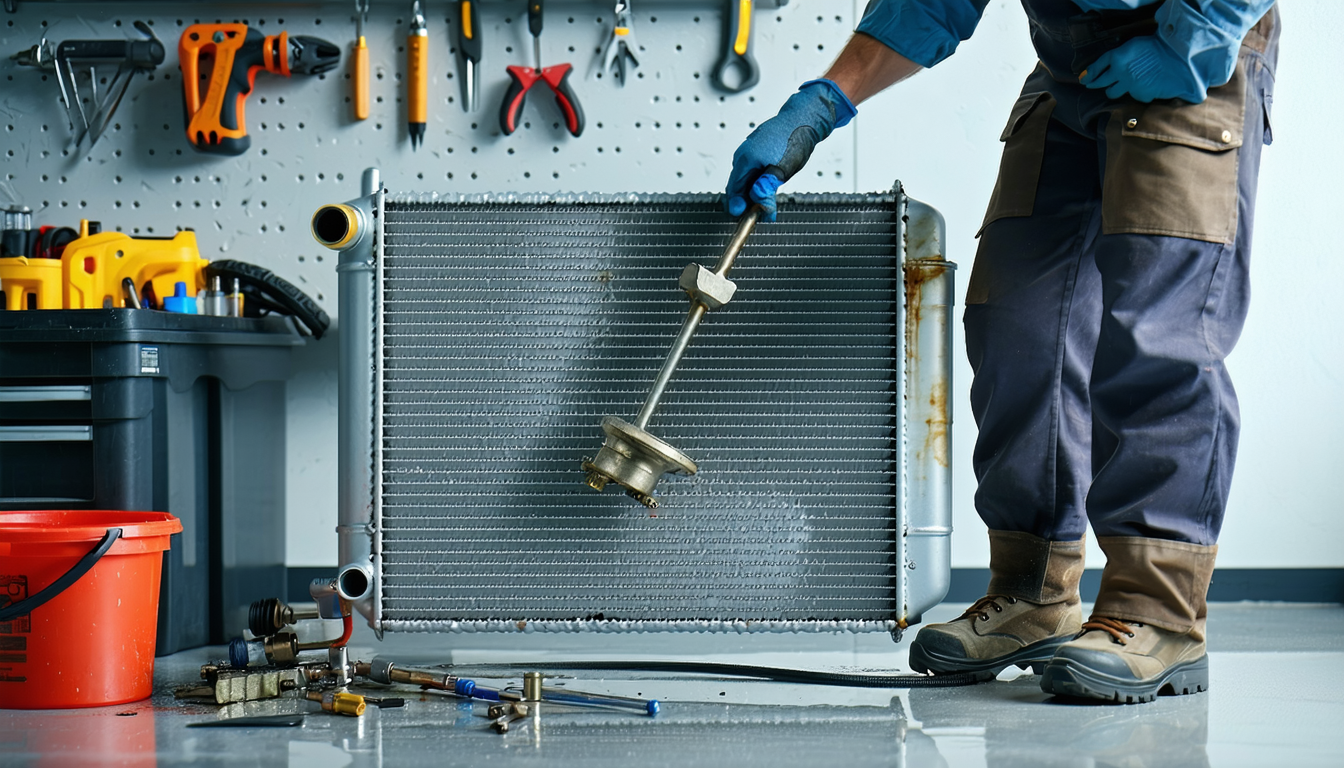 découvrez les étapes essentielles pour réaliser le desembouage de votre radiateur efficacement. apprenez des techniques simples et des astuces pratiques pour améliorer la circulation de l'eau, optimiser le chauffage de votre intérieur et prolonger la durée de vie de vos installations.