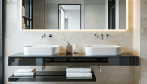 Les meubles suspendus pour salle de bain s’imposent aujourd’hui comme une solution d’aménagement à la fois fonctionnelle et élégante, répondant parfaitement aux exigences des espaces modernes. En permettant de libérer le sol et d’alléger visuellement la pièce, ces meubles transforment [&hellip;]