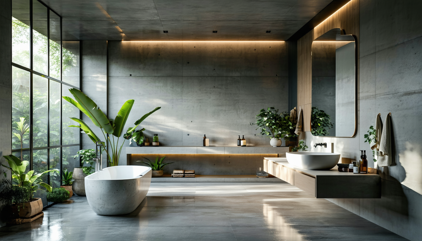 découvrez les avantages du béton ciré pour votre salle de bain : esthétique moderne, facilité d'entretien et résistance à l'humidité. transformez votre espace avec cette solution élégante et durable.